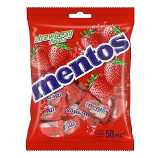 Mentos Strawberry 50's